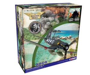 Products: Corgi AA33016 1:72 Corsair MkII, JT537 - 1836 Naval Air Squadron - Sub Lt Donald J Sheppard