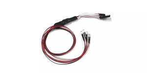 Products: Kyosho 97054-4C LED Light Unit (Φ5/4 Bulbs/L=400/Clear)