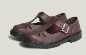 School Shoes: Mckinlays Kristen - Mahogany Brown