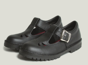 School Shoes: Mckinlays Rio - Black