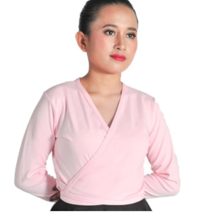 Ballet: BALLET- Crossover Cardy-Pink