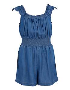 Eloise Playsuit - Blue