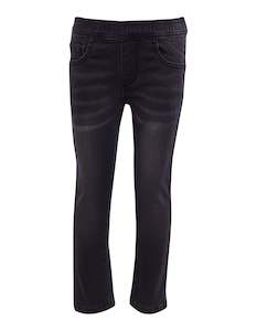 Garage Skinny Leg Jeans - Washed Black
