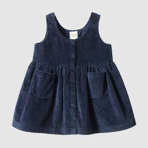 Amelia Pinafore Navy