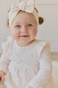 Organic Cotton Vivienne Playsuit - Pauline Pink
