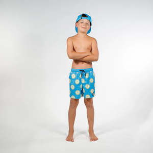 Hello Stranger: Sun Board Shorts - Blue