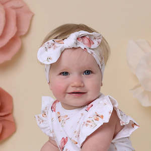 Accessories: Butterfly organic topknot