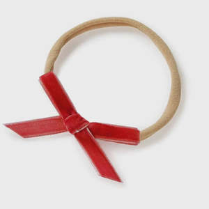 Red Velvet Bow