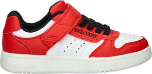 Footwear: Quick Street - Red/white