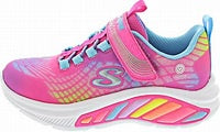 Footwear: Rainbow Cruisers-Hot Pink/Multi