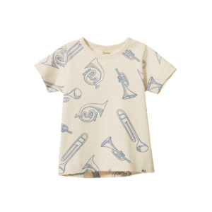 Clothing: River Tee - Jazz Natural Print