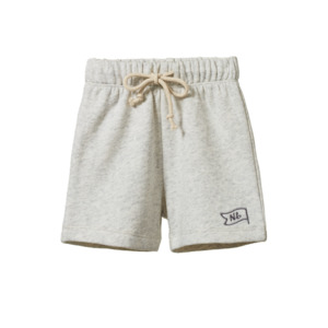 Clothing: Jimmy Shorts Sweatshirting - Light Grey Marl