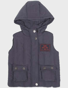 Jackets Coats: Academy Vest - Charcoal