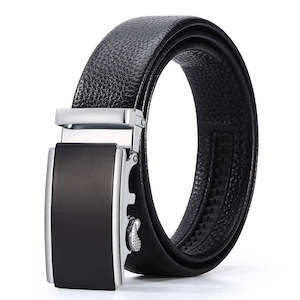 Clothing Fashion: Genuine Leather Men's Dress Belt Easy-Fit TCBELT | TOUCHANDCATCH NZ