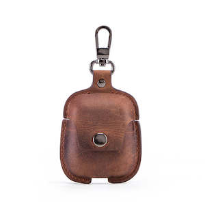 Mobile Phones: Genuine Leather AirPods Case | TOUCHANDCATCH NZ