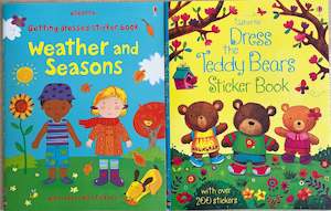 Kids Book: Kids Book, Sticker Book 2-Book Pack