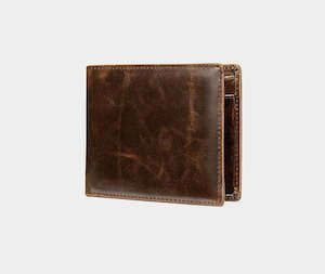 Mens Wallets: Genuine Leather RFID Bi-Fold Wallet 313 | TOUCHANDCATCH NZ