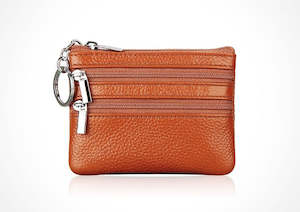 Card Cases: Women's Genuine Leather Change Wallet 001 | TOUCHANDCATCH NZ