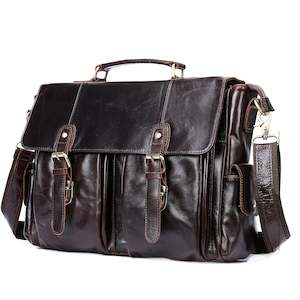 Briefcase: Crossbody Bag, 15.6" Laptop Bag, Briefcase 442 | TOUCHANDCATCH NZ