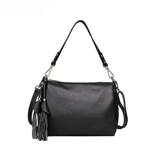 Womens Bags: Women's Genuine Leather Crossbody Bag, Handbag 1008 | TOUCHANDCATCH NZ