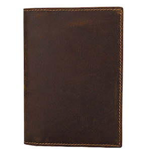 Genuine Leather RFID Passport Purse, Long Wallet TC470 | TOUCHANDCATCH NZ