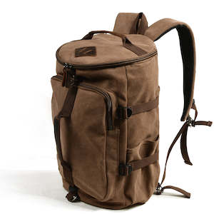 Sports And Outdoor: Canvas Travel Backpack, Gym Bag TC801 | TOUCHANDCATCH NZ