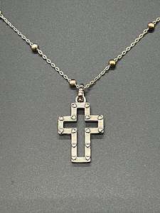 Jewellery: Halle Joy Praise Cross Necklace | TOUCHANDCATCH NZ