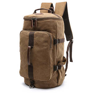 Sports And Outdoor: Canvas Travel Backpack, Crossbody Bag, Gym Bag TC6051 | TOUCHANDCATCH NZ