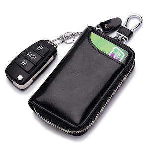 Genuine Leather Zip Around Key Case 965 | TOUCHANDCATCH NZ