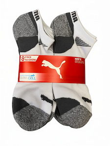 PUMA COOLCELL Men's NO SHOW Socks, 8-pair Size 13-15 TC3473W |TOUCHANDCATCH NZ