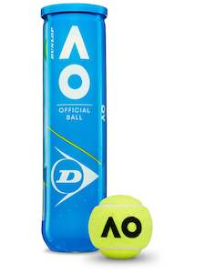 Tennis Ball, Dunlop Australian Open Extra Duty 2 Pack (6 Balls) | TOUCHANDCATCH NZ