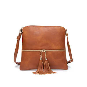 Women's Faux Leather Crossbody Bag TC857 | TOUCHANDCATCH NZ
