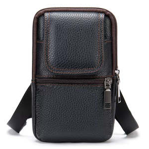 Travel Bags: Men's Genuine Crossbody Bag, Waist Bag TC7488 | TOUCHANDCATCH NZ