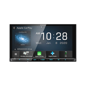 KENWOOD DDX9020DABS DVD with Hi-Resolution Audio works with Wired and Wireless A&hellip;