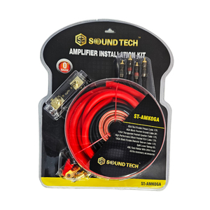 Products: ST-AMK0GA 0 Gauge Amplifier Wiring Kit with Flexible PVC