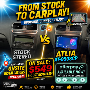 ATLIA AT-9508CP (Stereo and installation Combo deal)