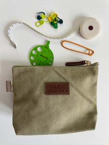 Your Home: canvas accessory pouch