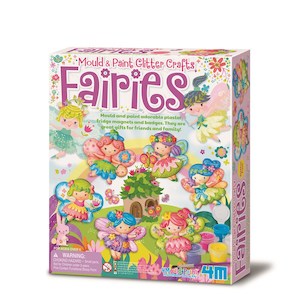 4m: 4M Mould & Paint Glitter Crafts Fairy Kit