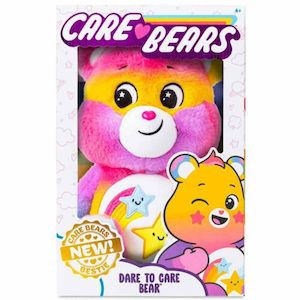 Soft Toys: Care Bears: Medium Plush - Dare To Care Bear (35cm)