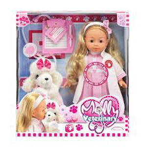 Bambolina Molly Vet Doll