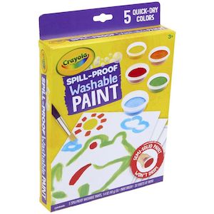 Crayola: Crayola Spill-Proof Washable Paint Kit