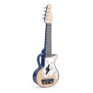 Hape: Hape Learn With Lights Ukulele-Blue