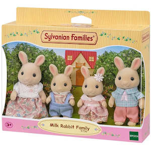 Sylvanian Families Milk Rabbit Family