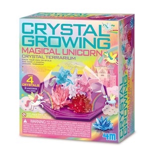 4M Crystal Growing Magical Unicorn Terraium
