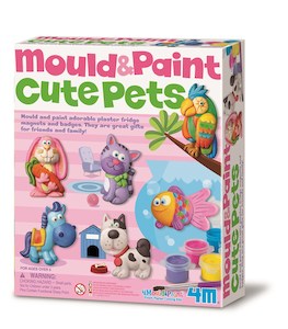 4M Mould & Paint - Cute Pets