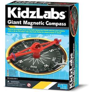 Educational: 4M Kidz Labs Giant Magnetic Compass