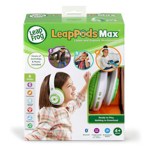 Preschool Nursery: LEAPFROG LEAPPODS MAX KID SAFE HEADPHONES