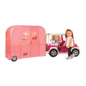 Our Generation: Our Generation R.V. Seeing You Camper Pink