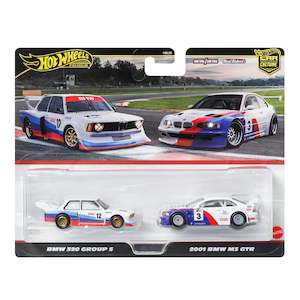 Hot Wheels Premium Car Culture BMW 320 Group 5 & 2001 BMW M3 GTR