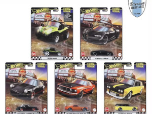 Hot Wheels Boulevard 121-125 set of 5, Mix 2 from 2025
